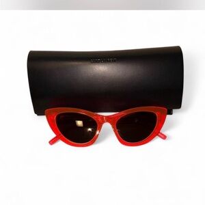 Saint Laurent Sunglasses in coral
